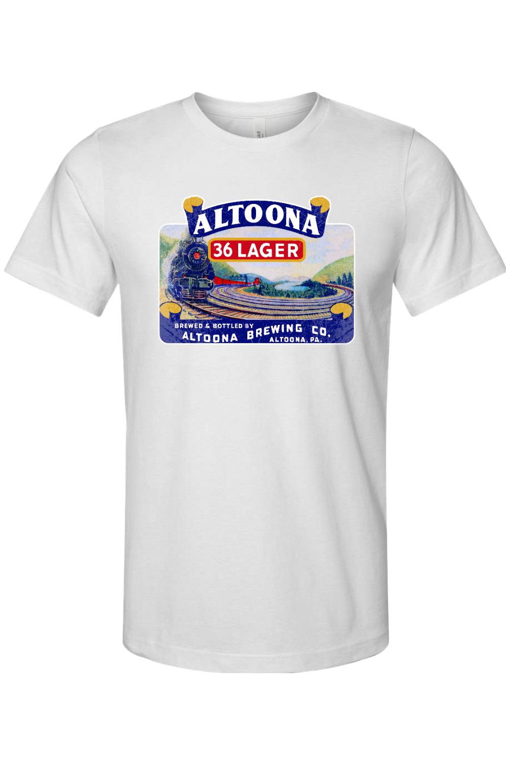 Altoona 36 Lager - Bella + Canvas Jersey Tee - Yinzylvania