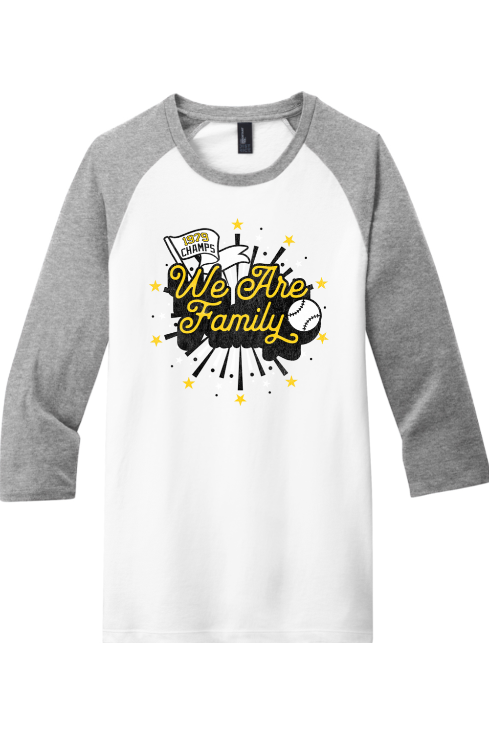 We Are Family - 79 Champs - Baseball Raglan - Yinzylvania