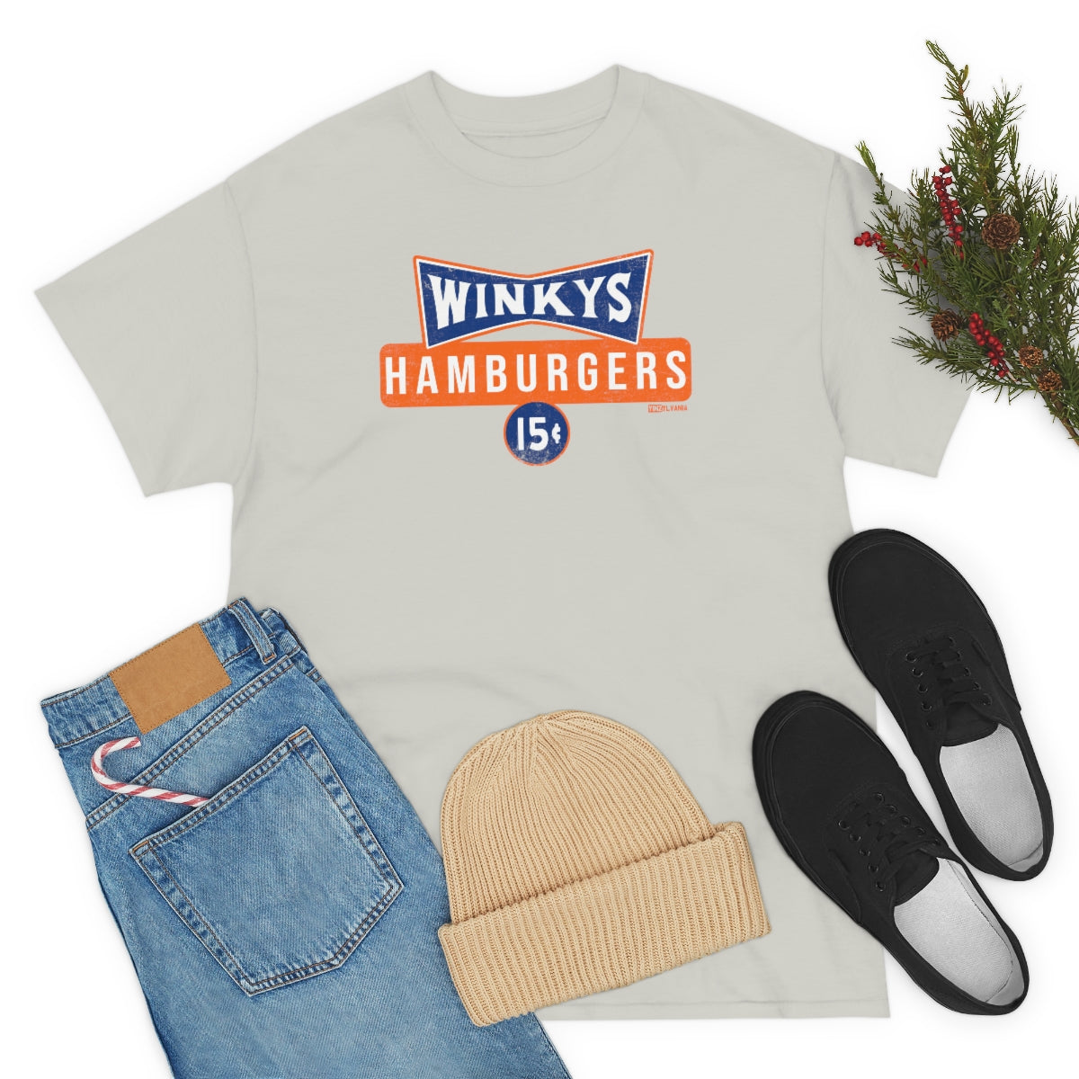 WINKY'S HAMBURGERS 15 CENTS - Big & Tall Tee - Yinzylvania