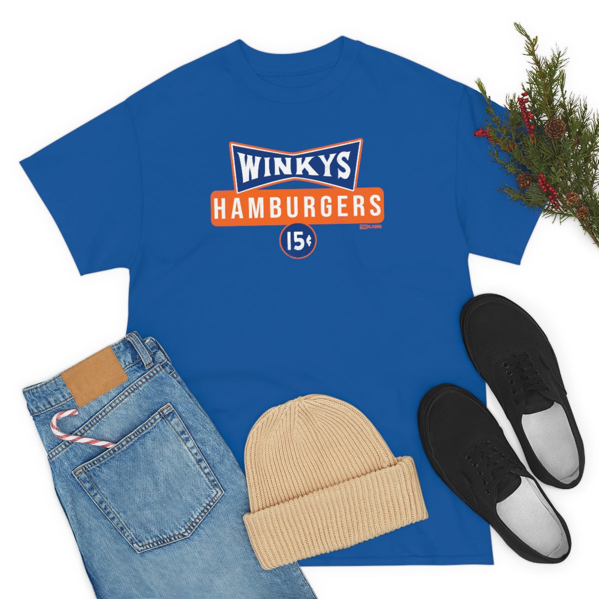 WINKY'S HAMBURGERS 15 CENTS - Big & Tall Tee - Yinzylvania