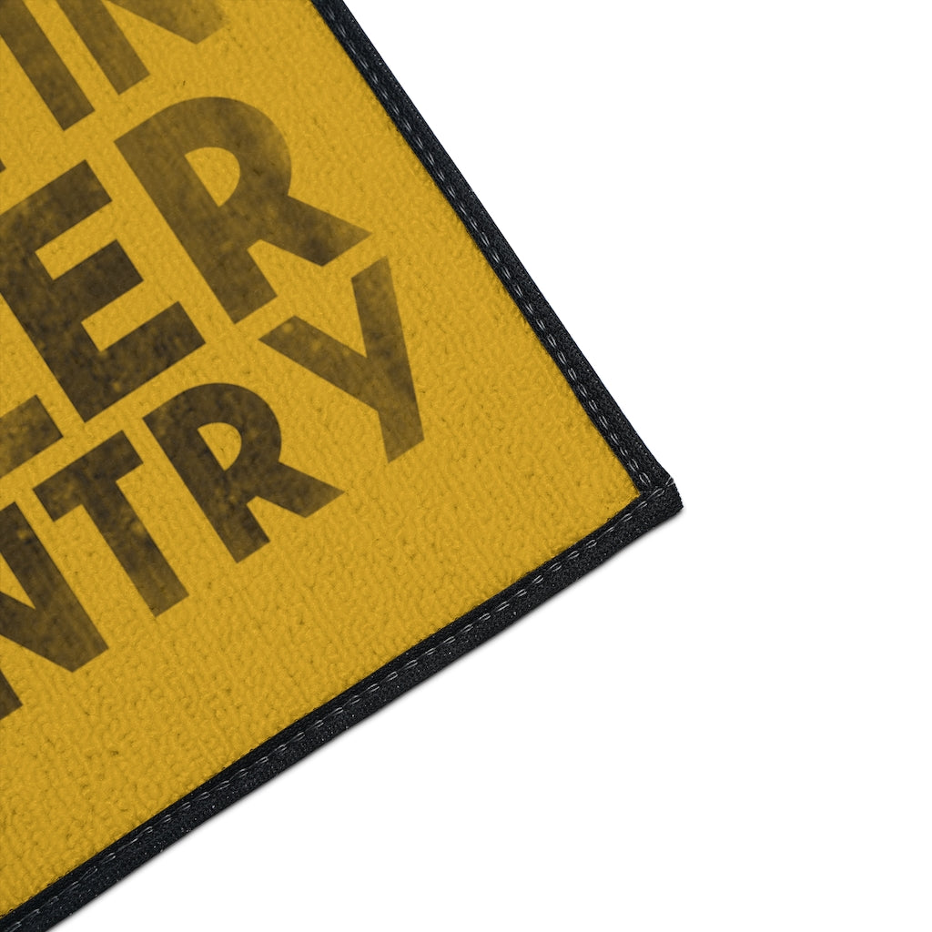 YOU'RE IN STILLER COUNTRY - Door Mat - Yinzylvania