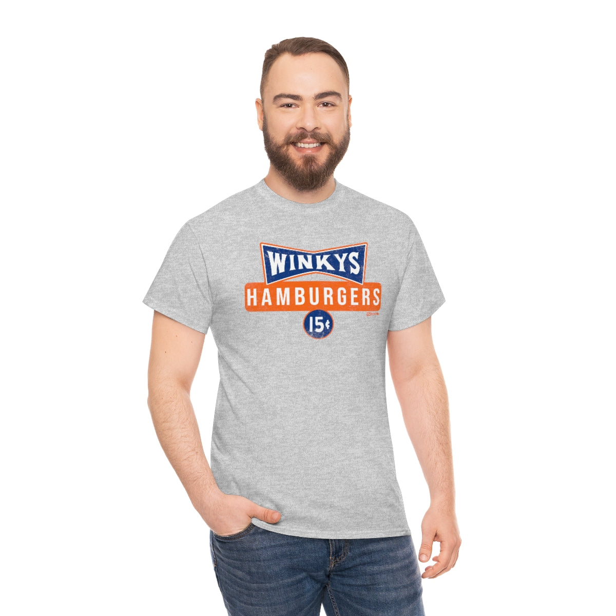 WINKY'S HAMBURGERS 15 CENTS - Big & Tall Tee - Yinzylvania