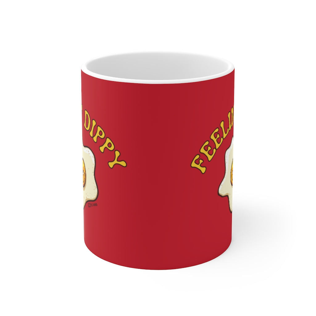 FEELIN' DIPPY - Ceramic Mug 11oz - Yinzylvania
