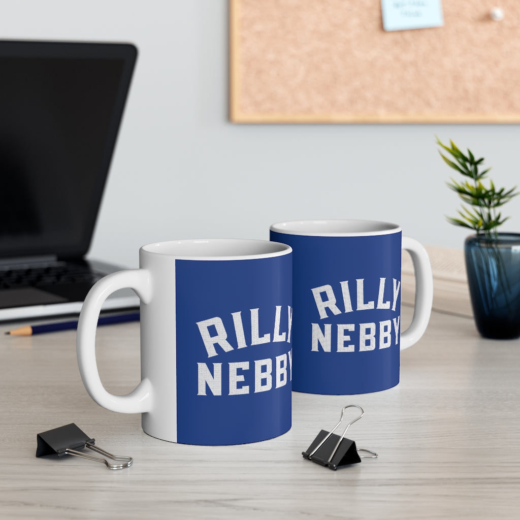 RILLY NEBBY - Ceramic Mug 11oz - Yinzylvania