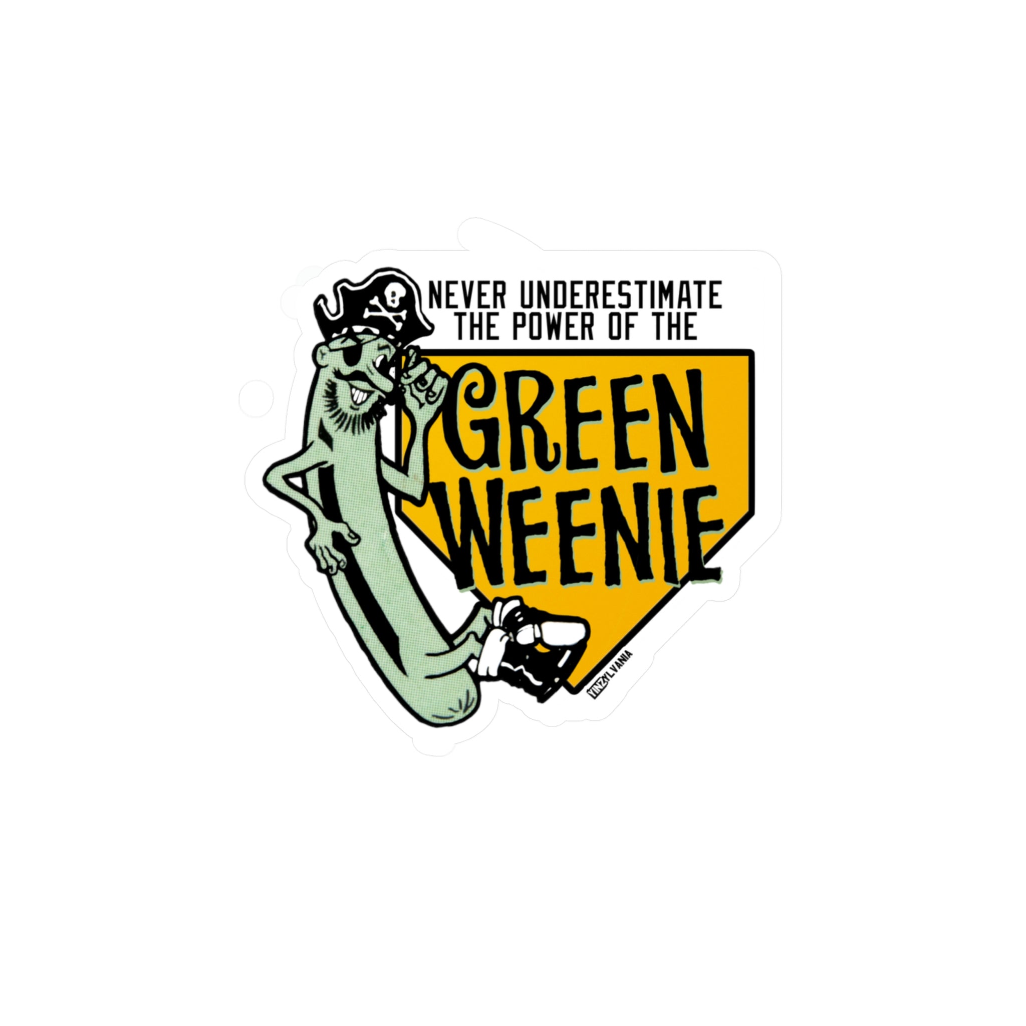 The Green Weenie - Kiss-Cut Vinyl Decals - Yinzylvania