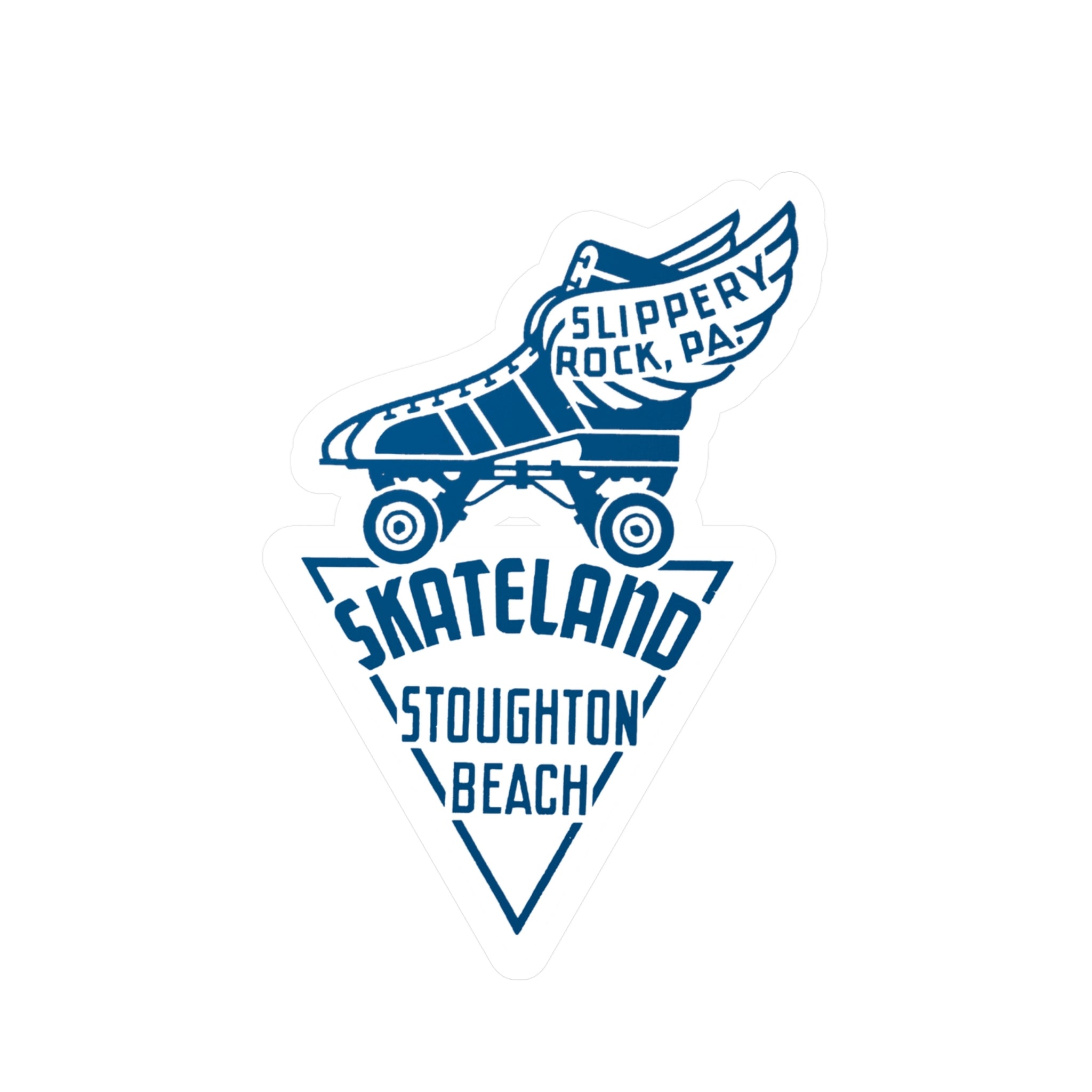 Skateland Stoughton Beach - Slippery Rock - Kiss-Cut Vinyl Decals - Yinzylvania