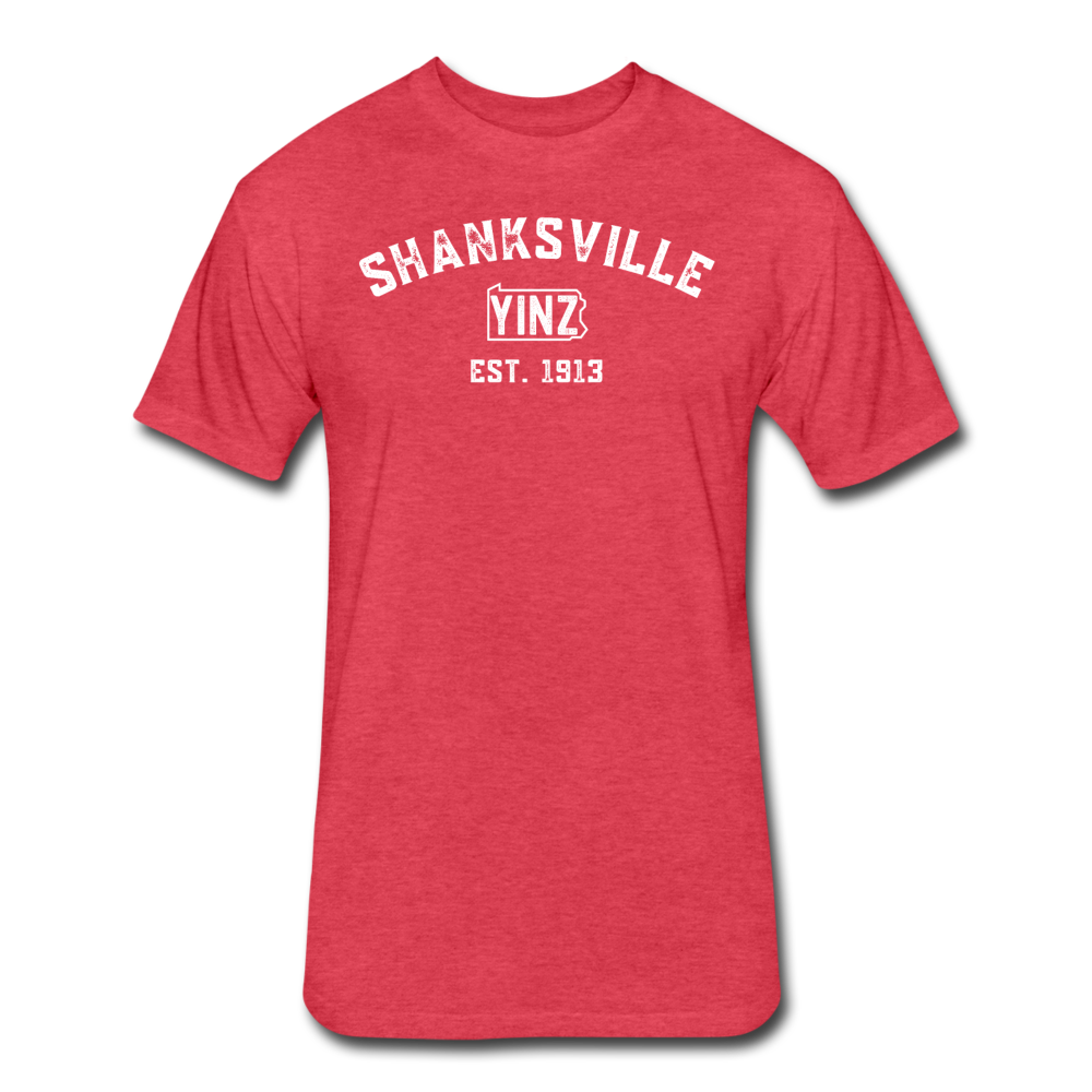 SHANKSVILLE YINZYLVANIA - heather red