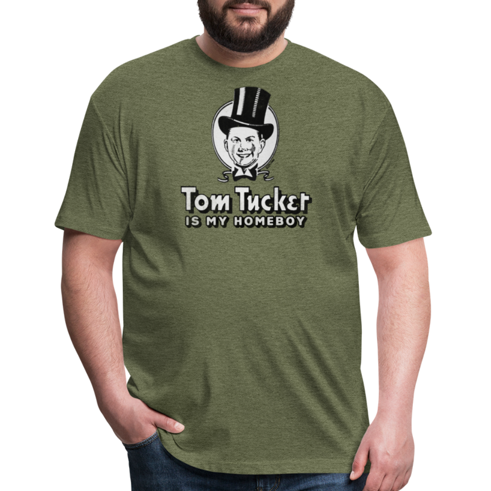 TOM TUCKER IS MY HOMEBOY - heather military green