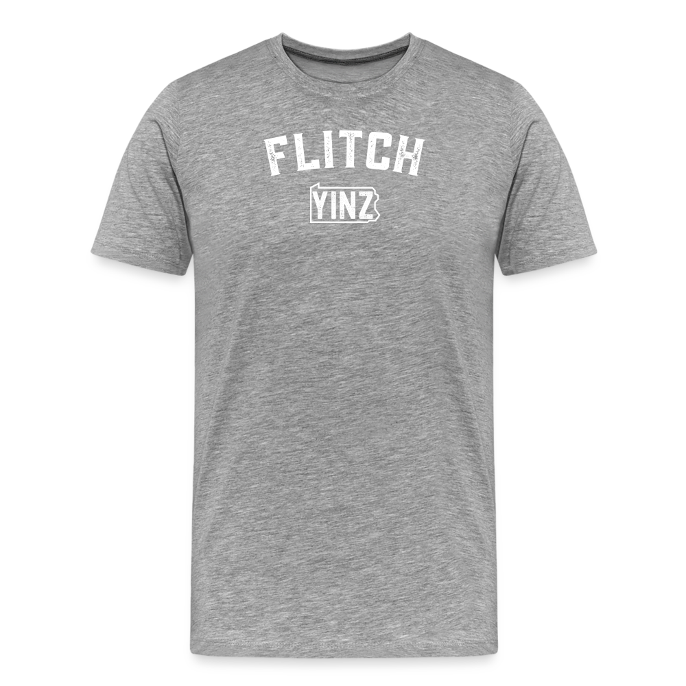 FLITCH YINZYLVANIA - Big & Tall Tee - heather gray