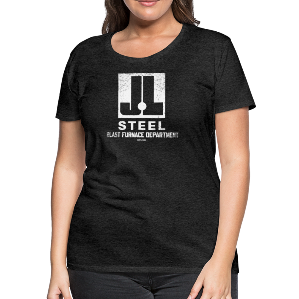 J&L STEEL BLAST FURNACE DEPT - Women’s Tee - charcoal grey