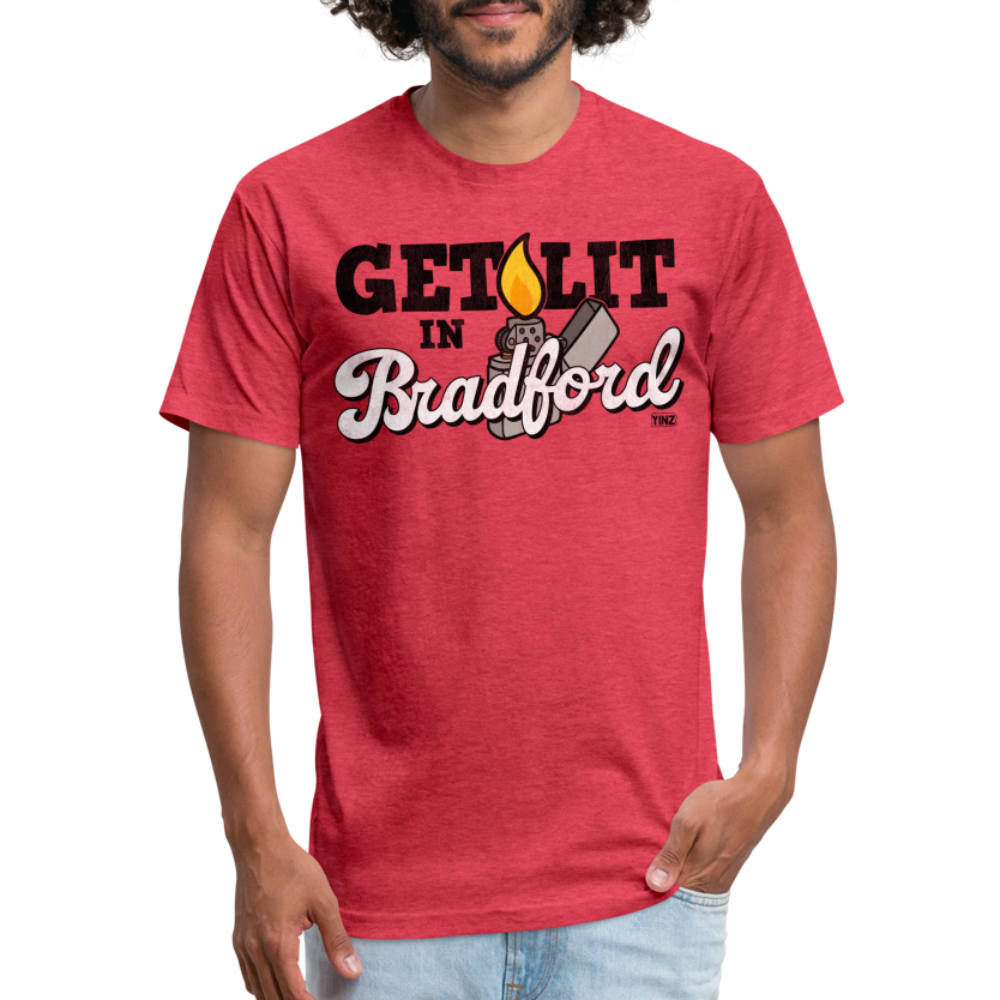 GET LIT IN BRADFORD - heather red