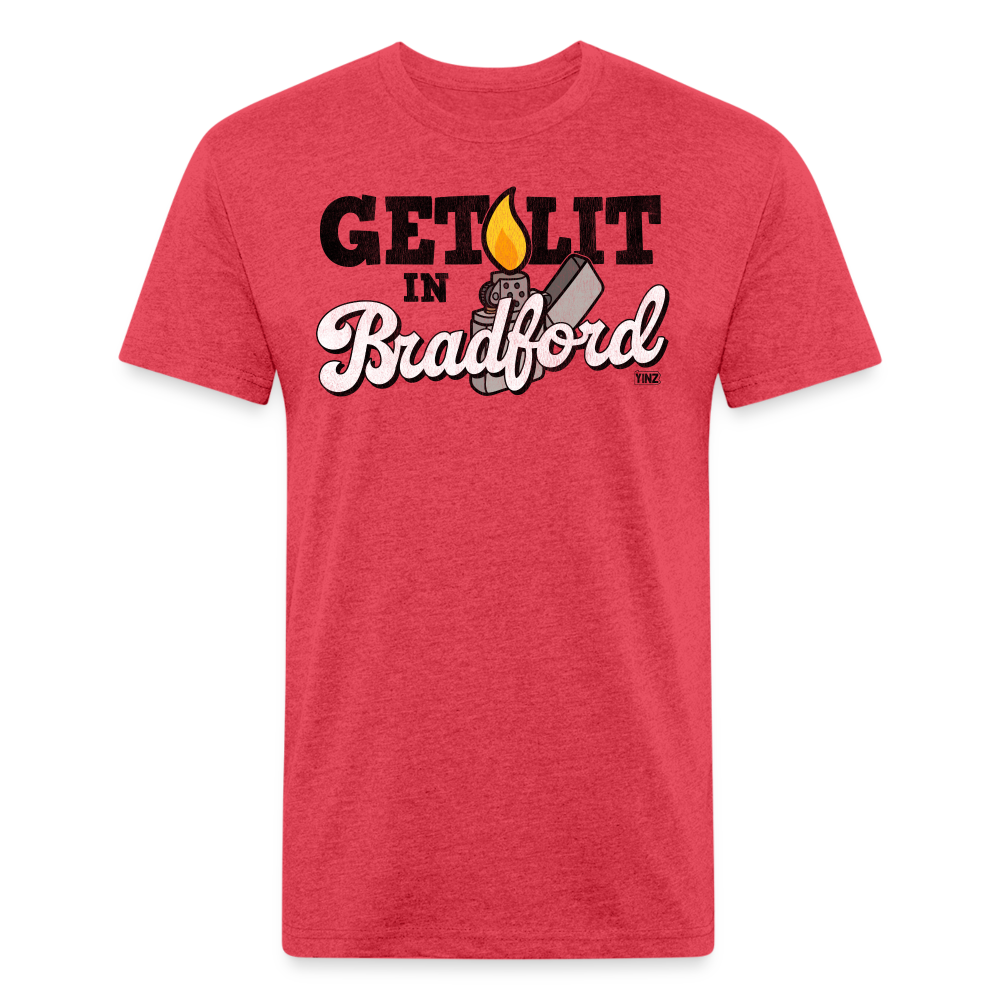 GET LIT IN BRADFORD - heather red