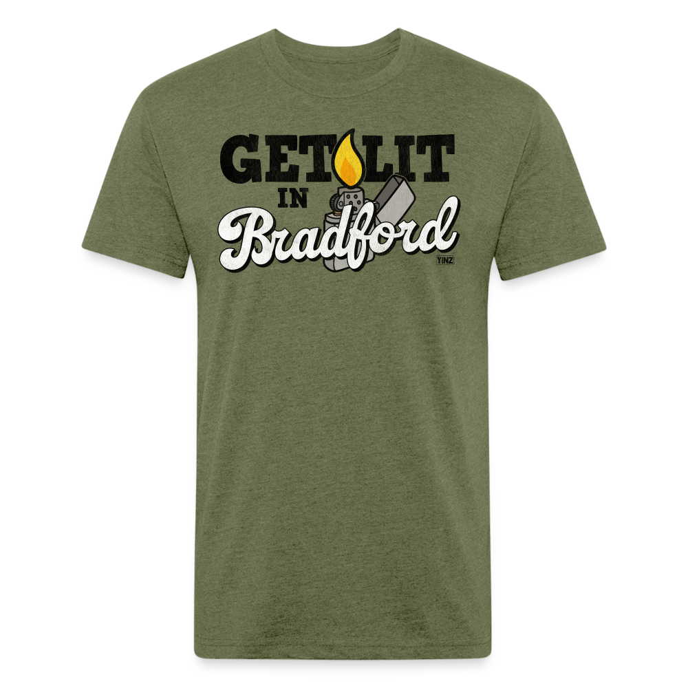GET LIT IN BRADFORD - heather military green