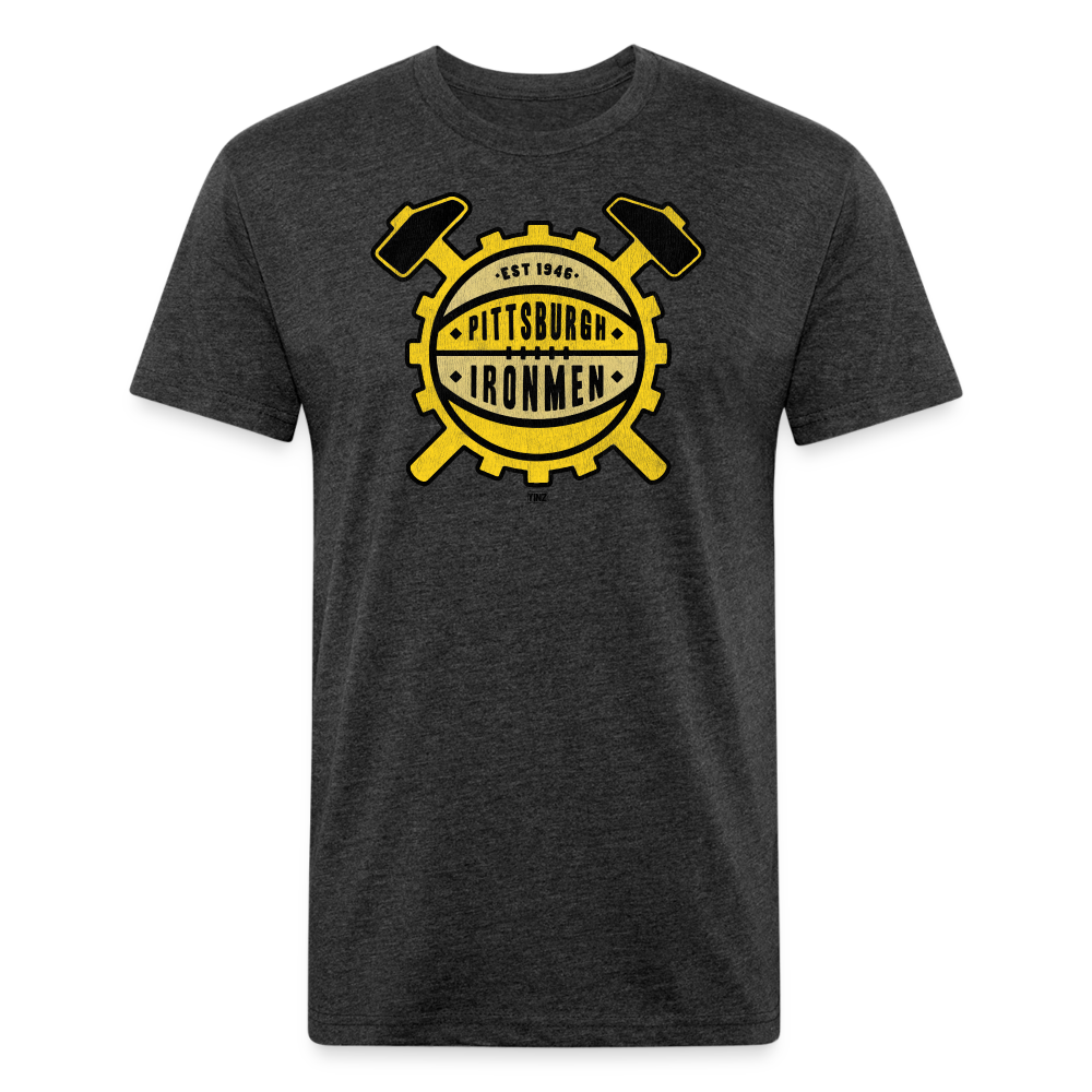 PITTSBURGH IRONMEN BASKETBALL - heather black