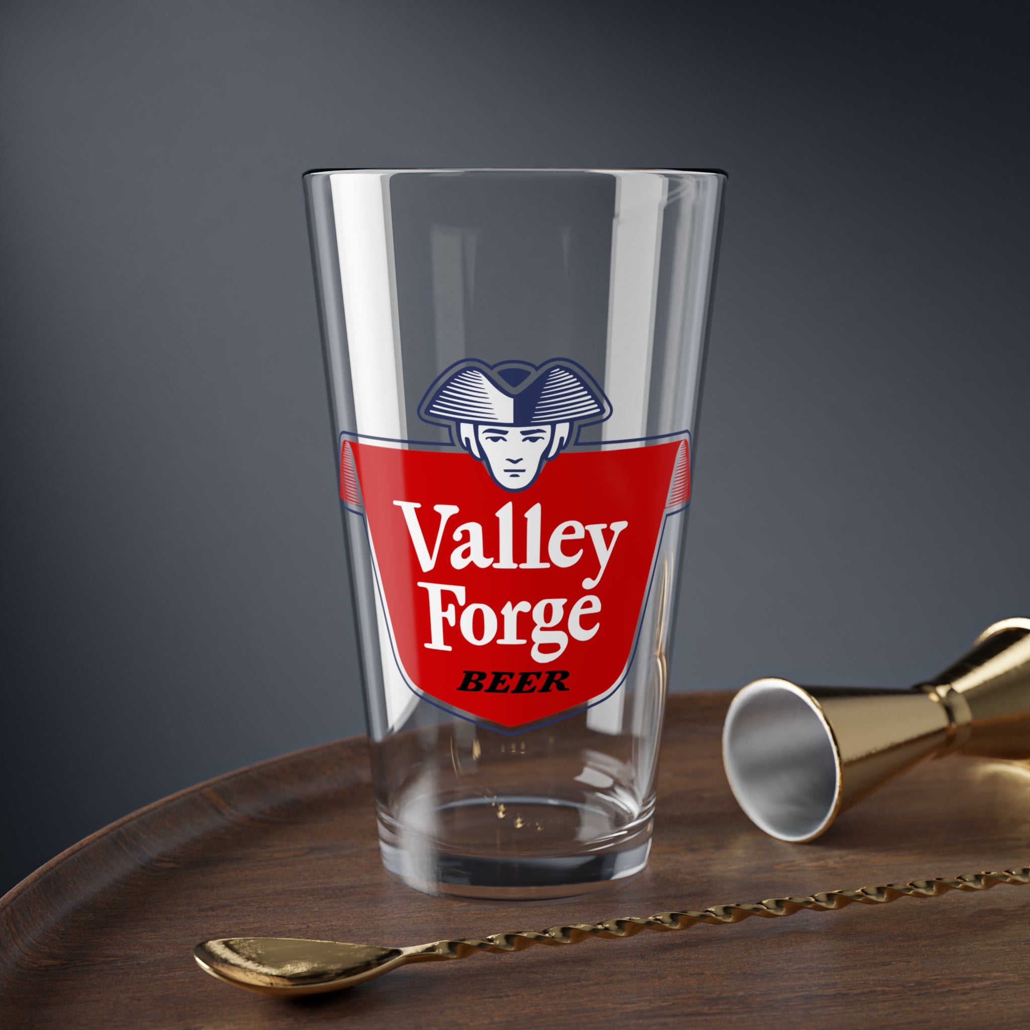 Valley Forge Beer - Pint Glass, 16oz