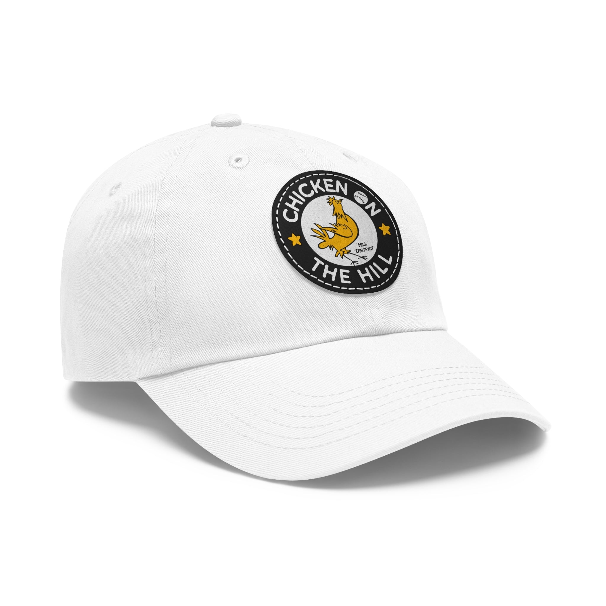 Chicken on the Hill - Printed Patch Dad Hat - Yinzylvania