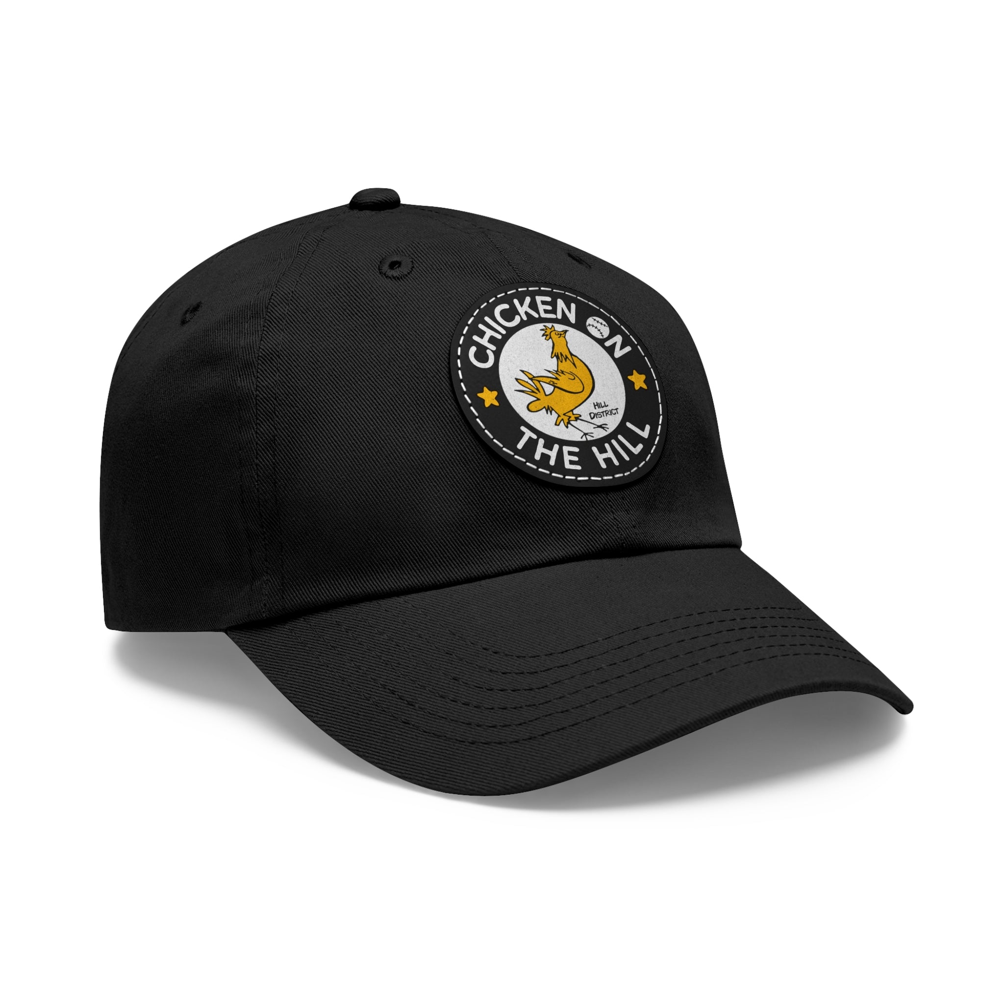 Chicken on the Hill - Printed Patch Dad Hat - Yinzylvania