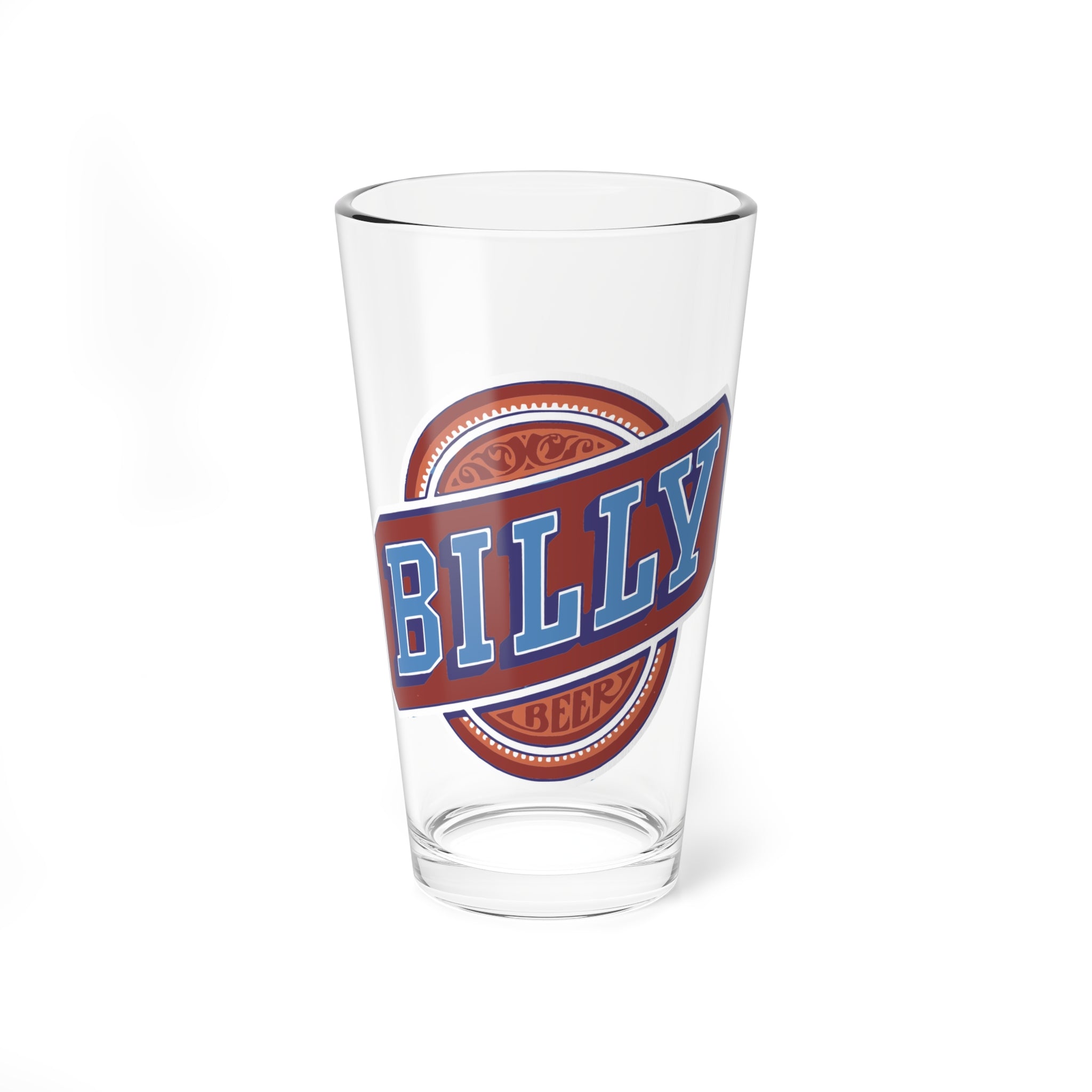 Billy Beer - Pint Glass, 16oz