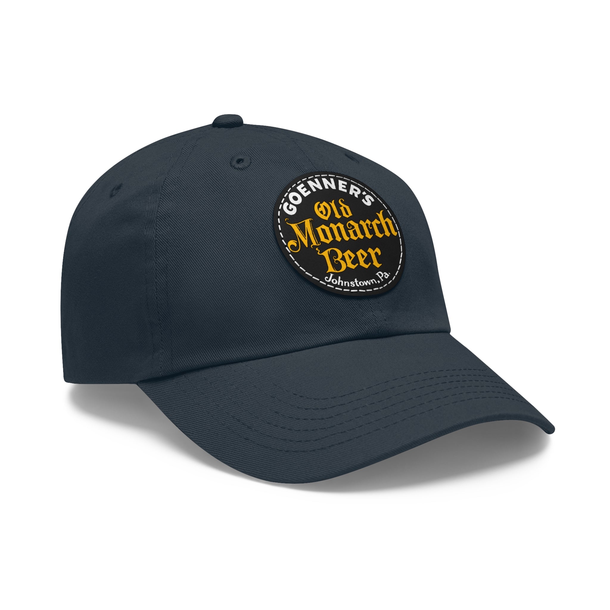 Goenner's Old Monarch Beer - Johnstown,PA - Printed Patch Dad Hat - Yinzylvania