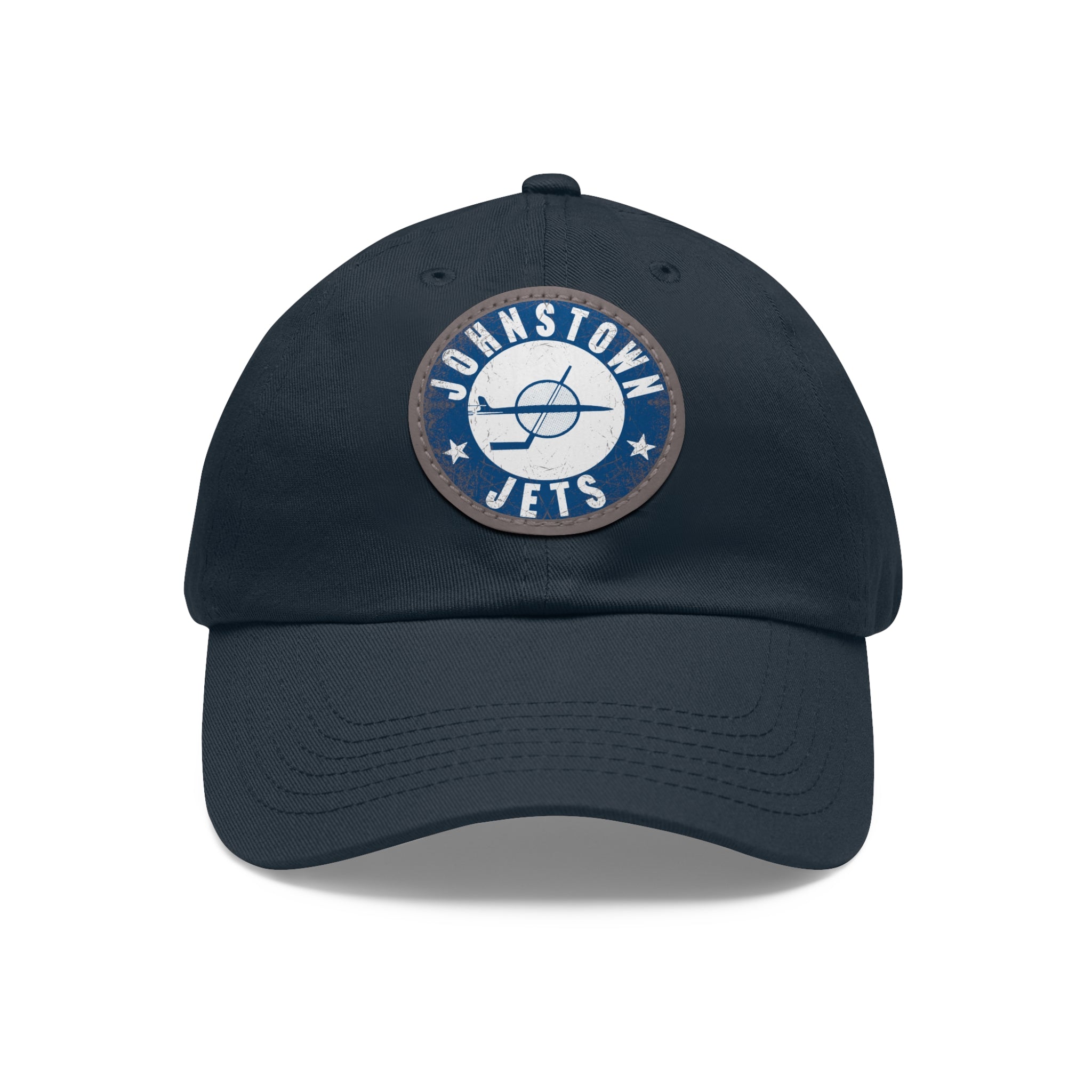 Johnstown Jets Hockey Retro Logo - Printed Patch Dad Hat - Yinzylvania