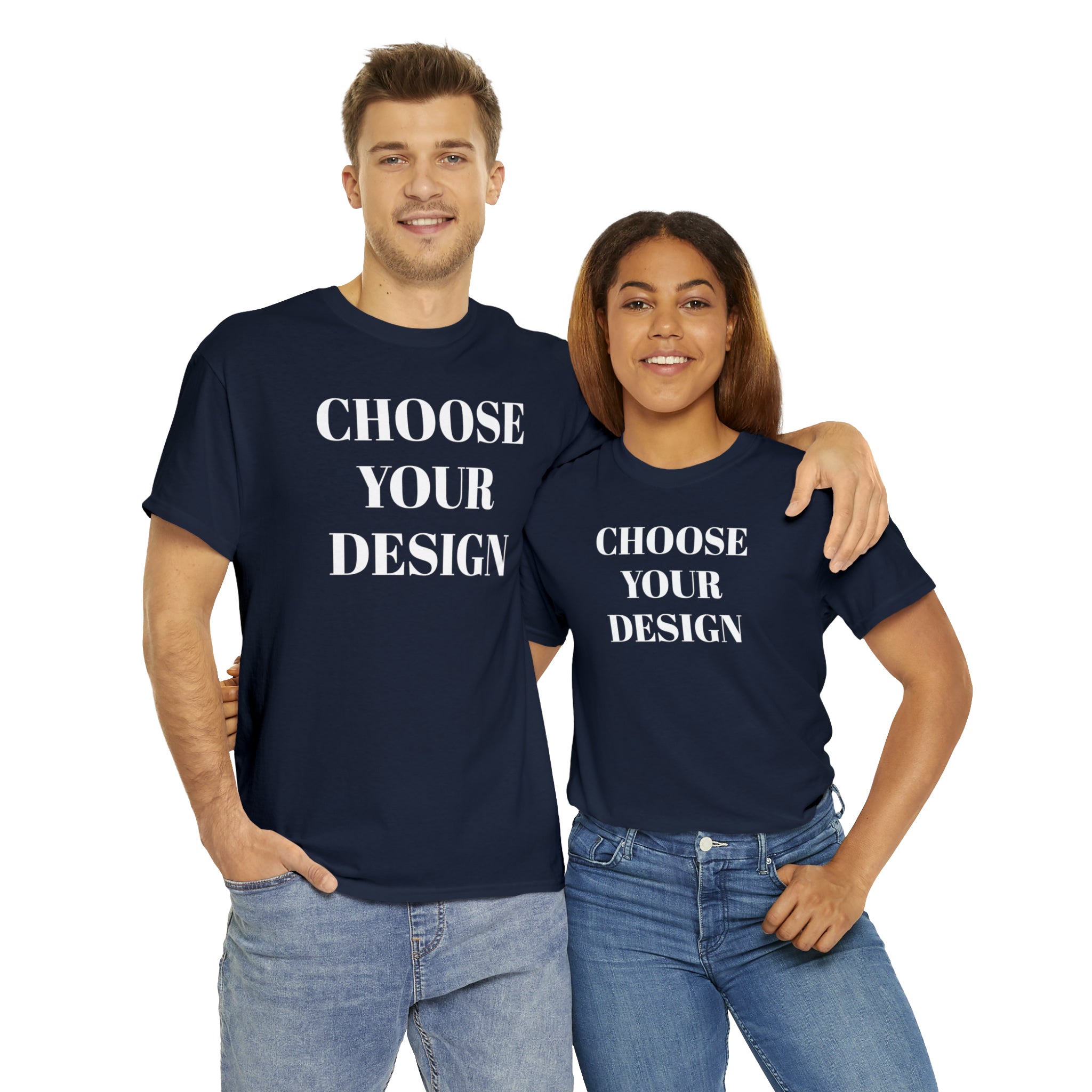 Choose Your Own Design - Unisex Heavy Cotton Tee - Yinzylvania