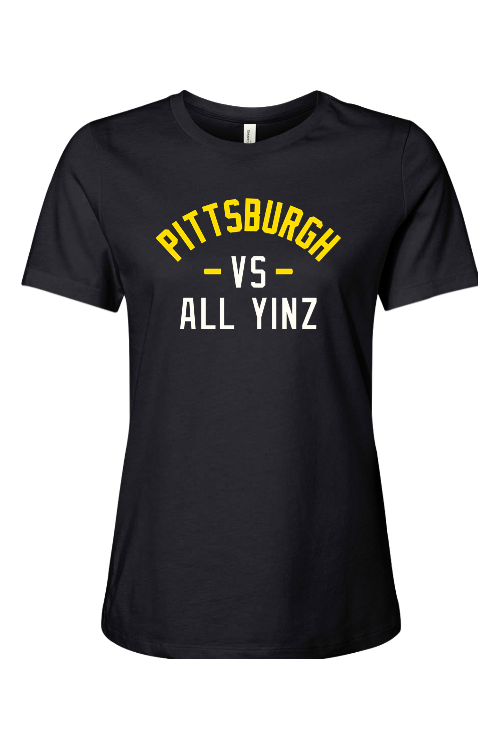 Pittsburgh Vs All Yinz - Ladies Tee