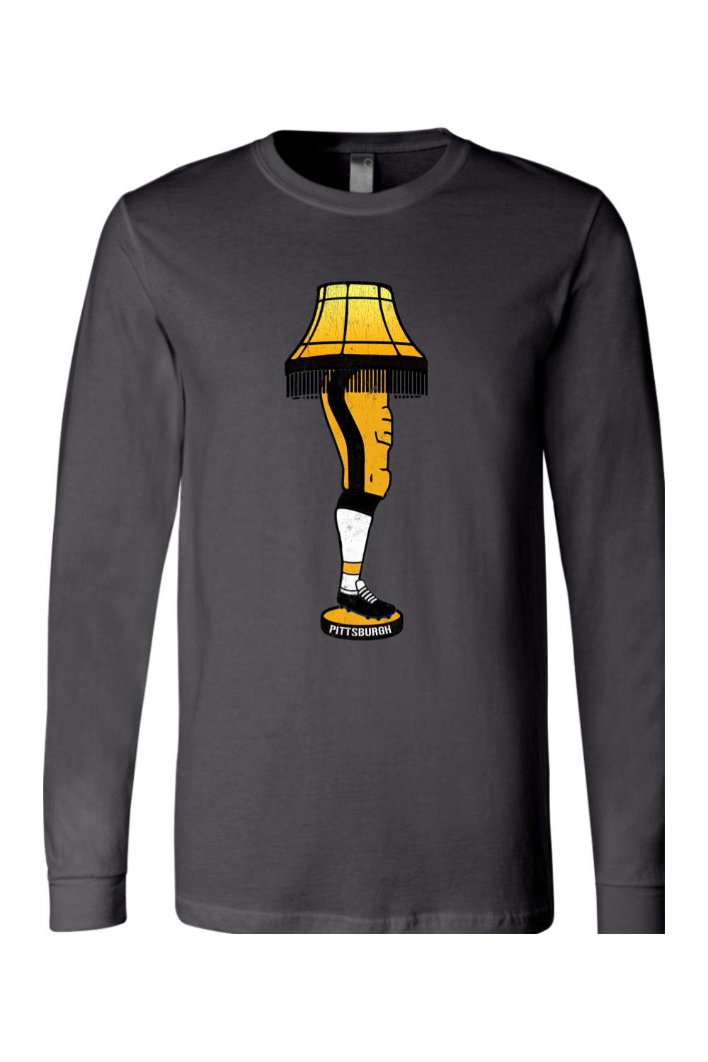 Pittsburgh Football Leg Lamp - Long Sleeve Tee