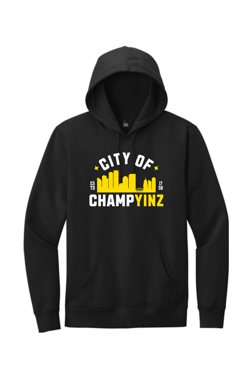 City of Champyinz - Fleece Hoodie - Yinzylvania