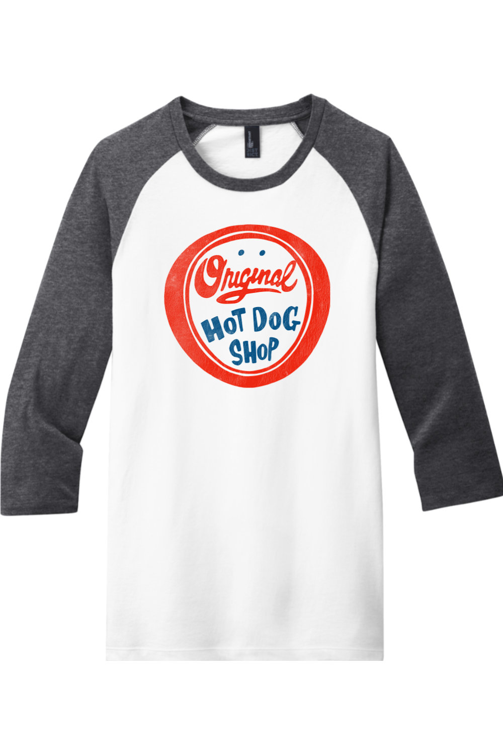 Original Hot Dog Shop - 3/4-Sleeve Raglan Tee - Yinzylvania