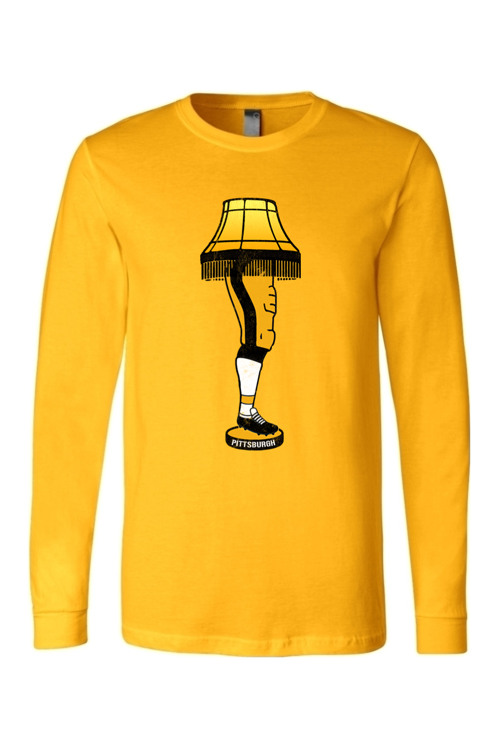 Pittsburgh Football Leg Lamp - Long Sleeve Tee