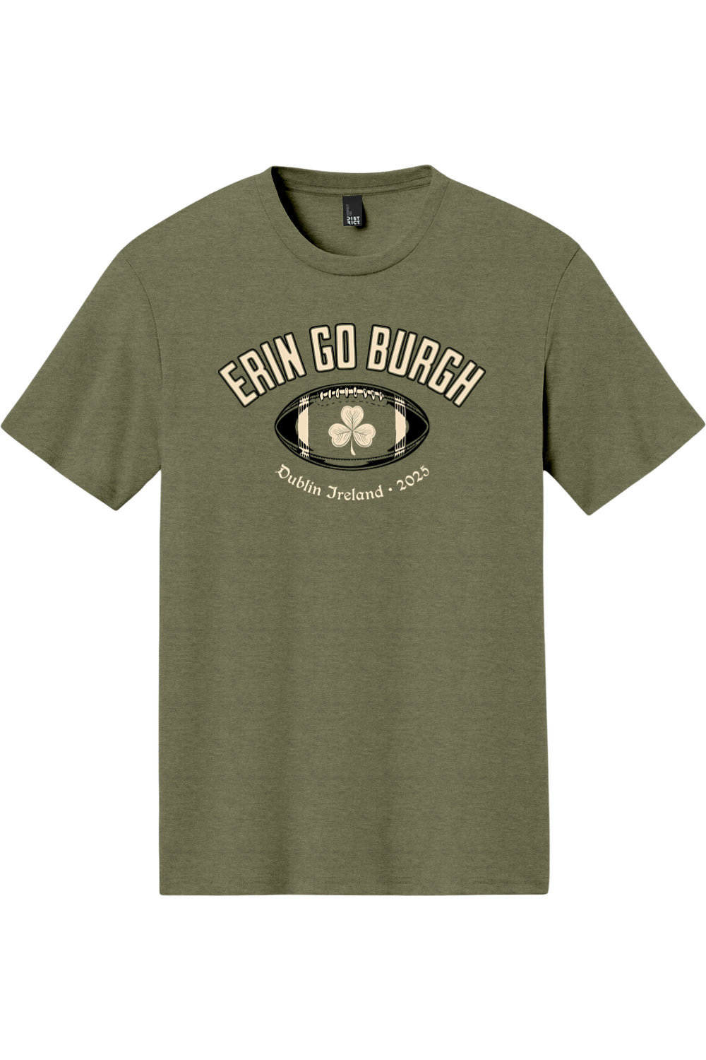 Erin Go Burgh - Dublin 2025 - Triblend Tee - Yinzylvania