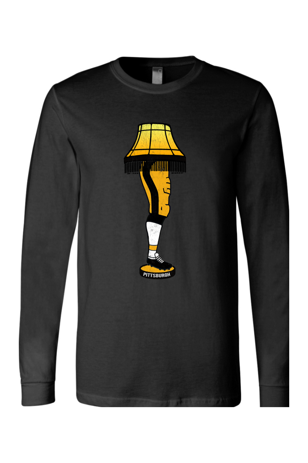 Pittsburgh Football Leg Lamp - Long Sleeve Tee