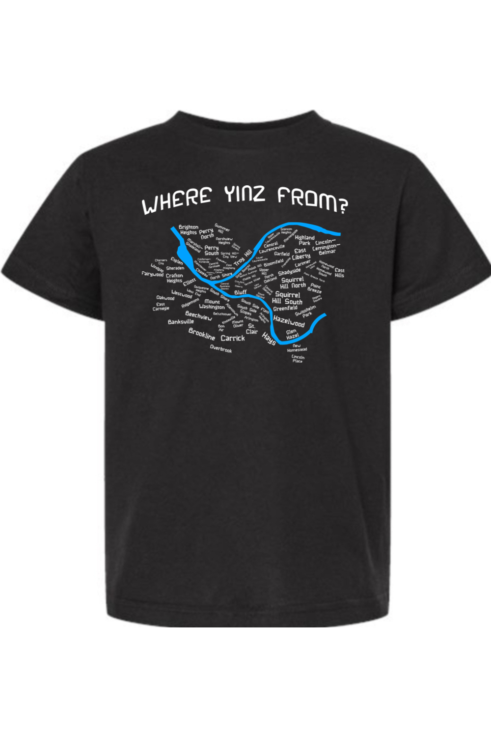 Where Yinz From? - Kids Tee - Yinzylvania
