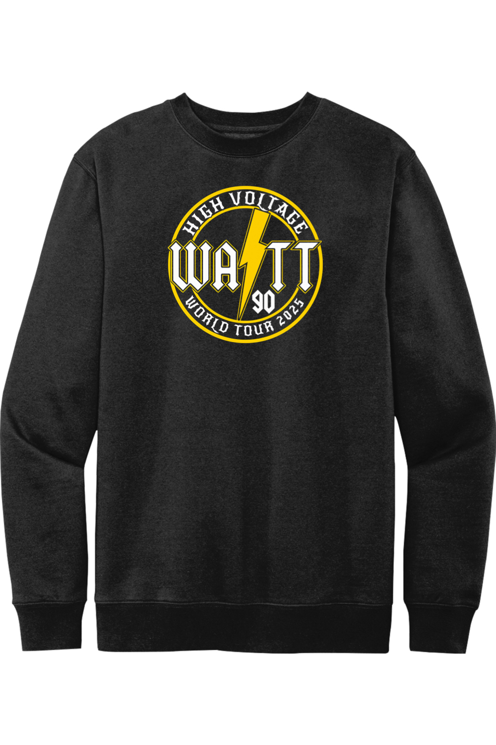 Watt - High Voltage 2025 World Tour - Crewneck Sweatshirt - Yinzylvania