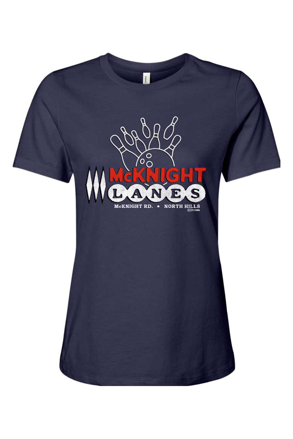 McKnight Lanes - Ladies Tee - Yinzylvania