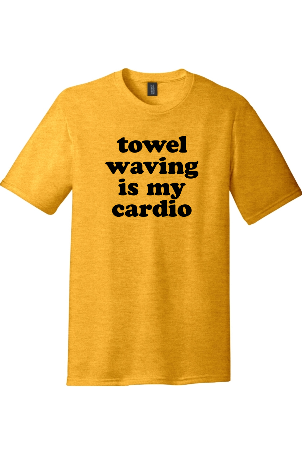 Towel Waving in My Cardio - Tribend Tee