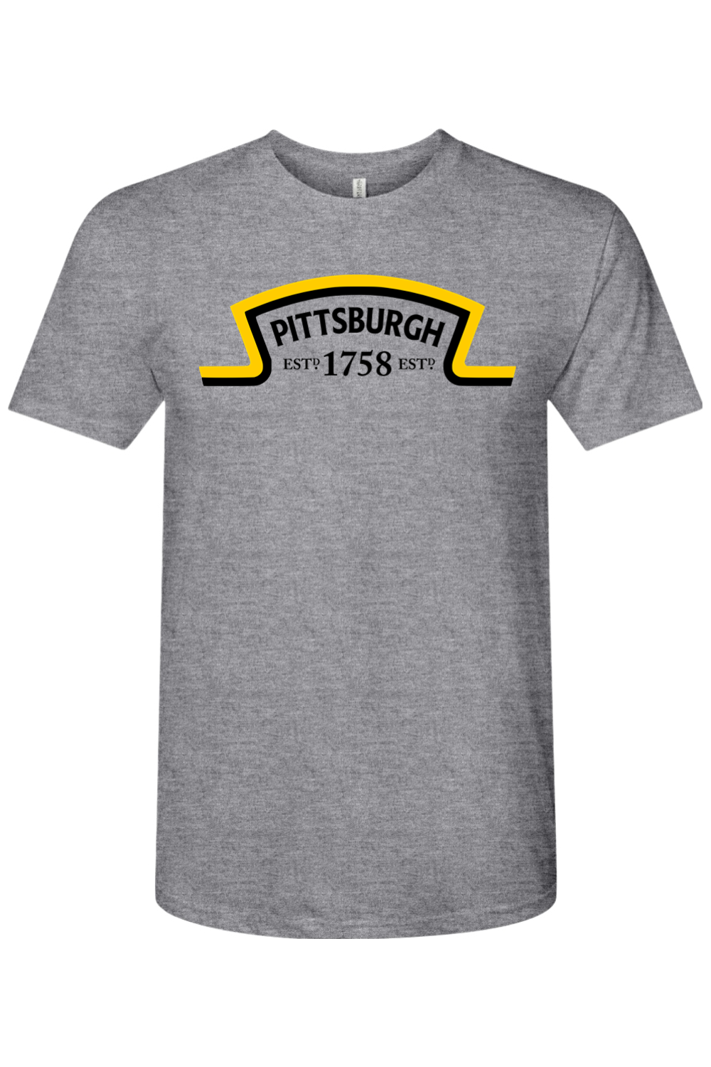Pittsburgh Ketchup Label - Triblend Tee
