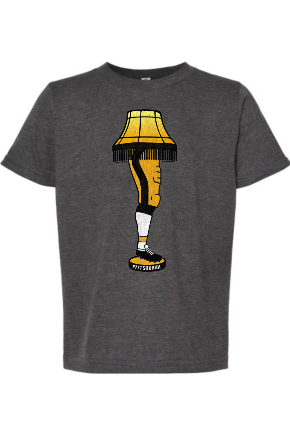 Pittsburgh Football Leg Lamp - Kids Tee - Yinzylvania