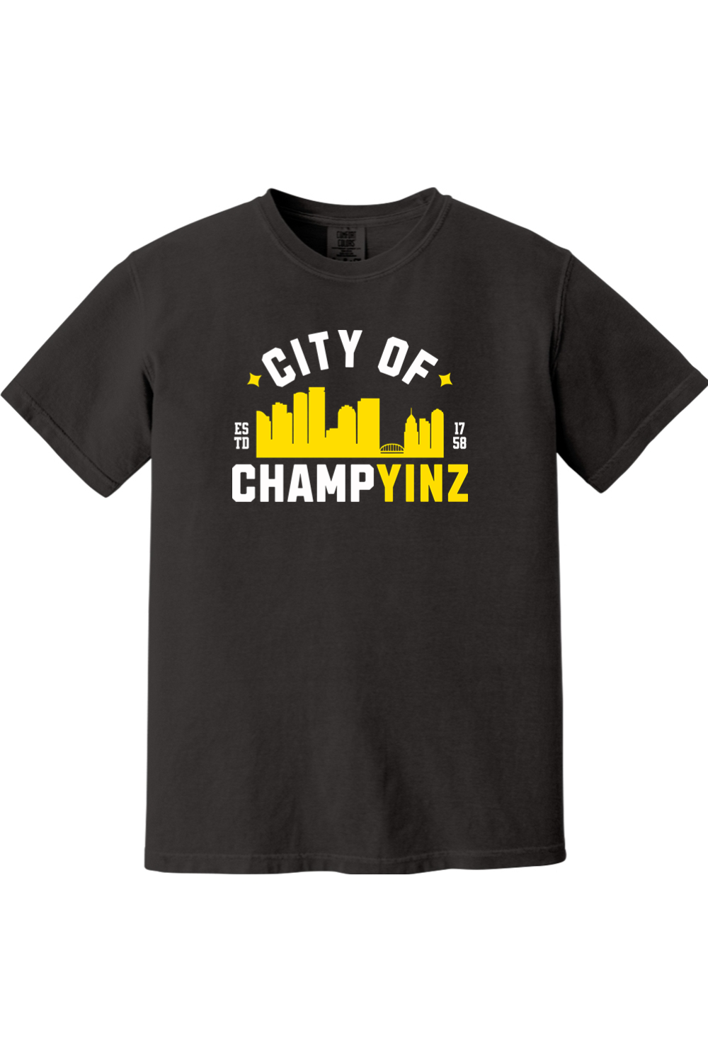 City of ChampYINZ - Comfort Colors Tee - Yinzylvania