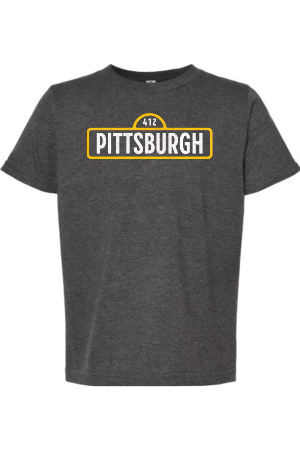 Pittsburgh Street - 412 - Kids Tee - Yinzylvania