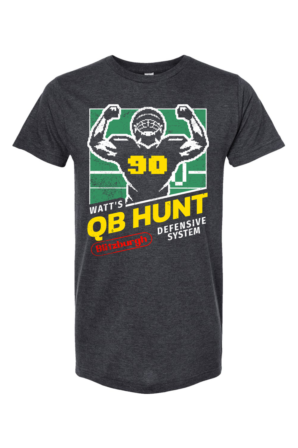 Watt's QB Hunt Retro Game Art - Yinzylvania