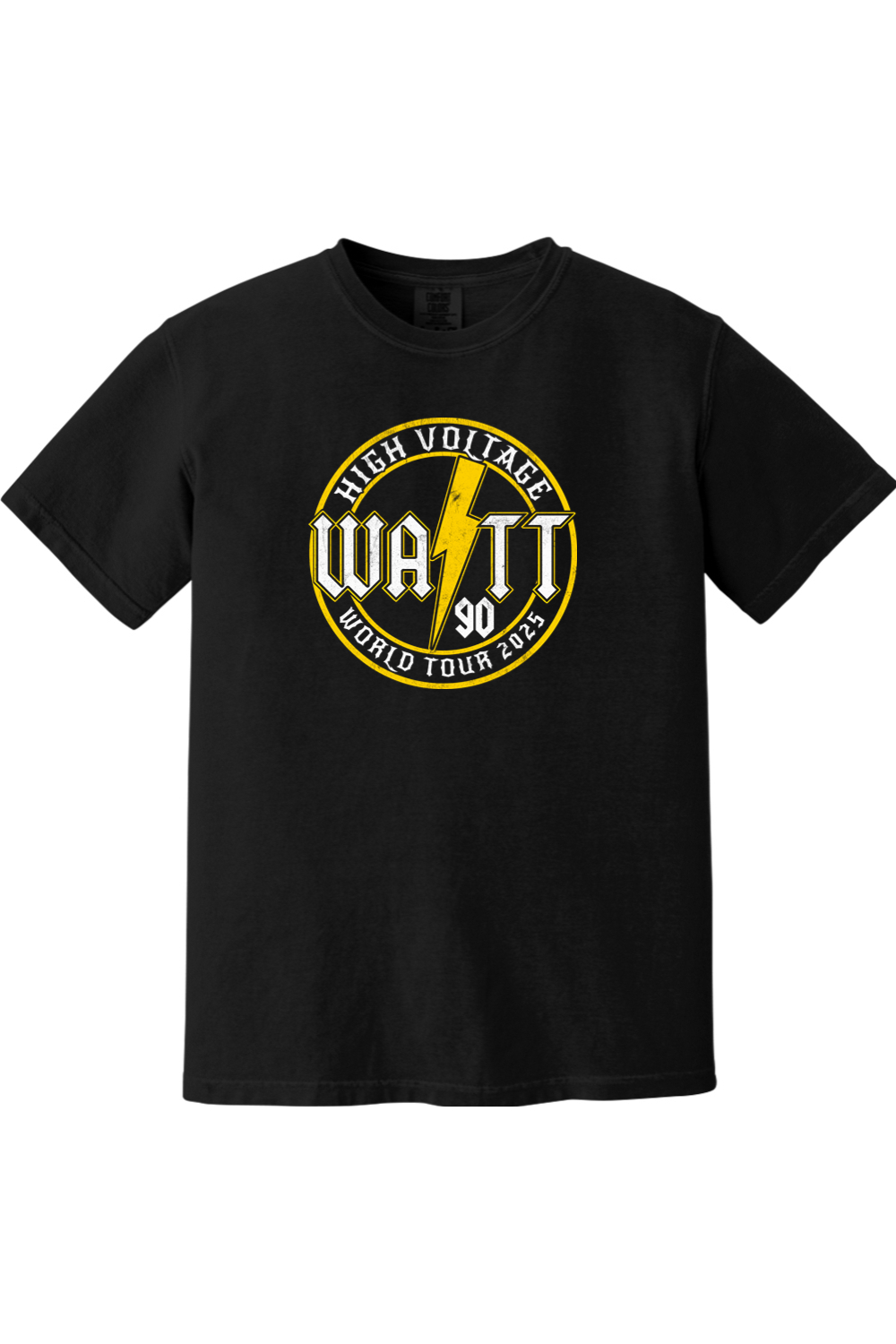 Watt - High Voltage - World Tour 2025 - Comfort Colors Tee - Yinzylvania