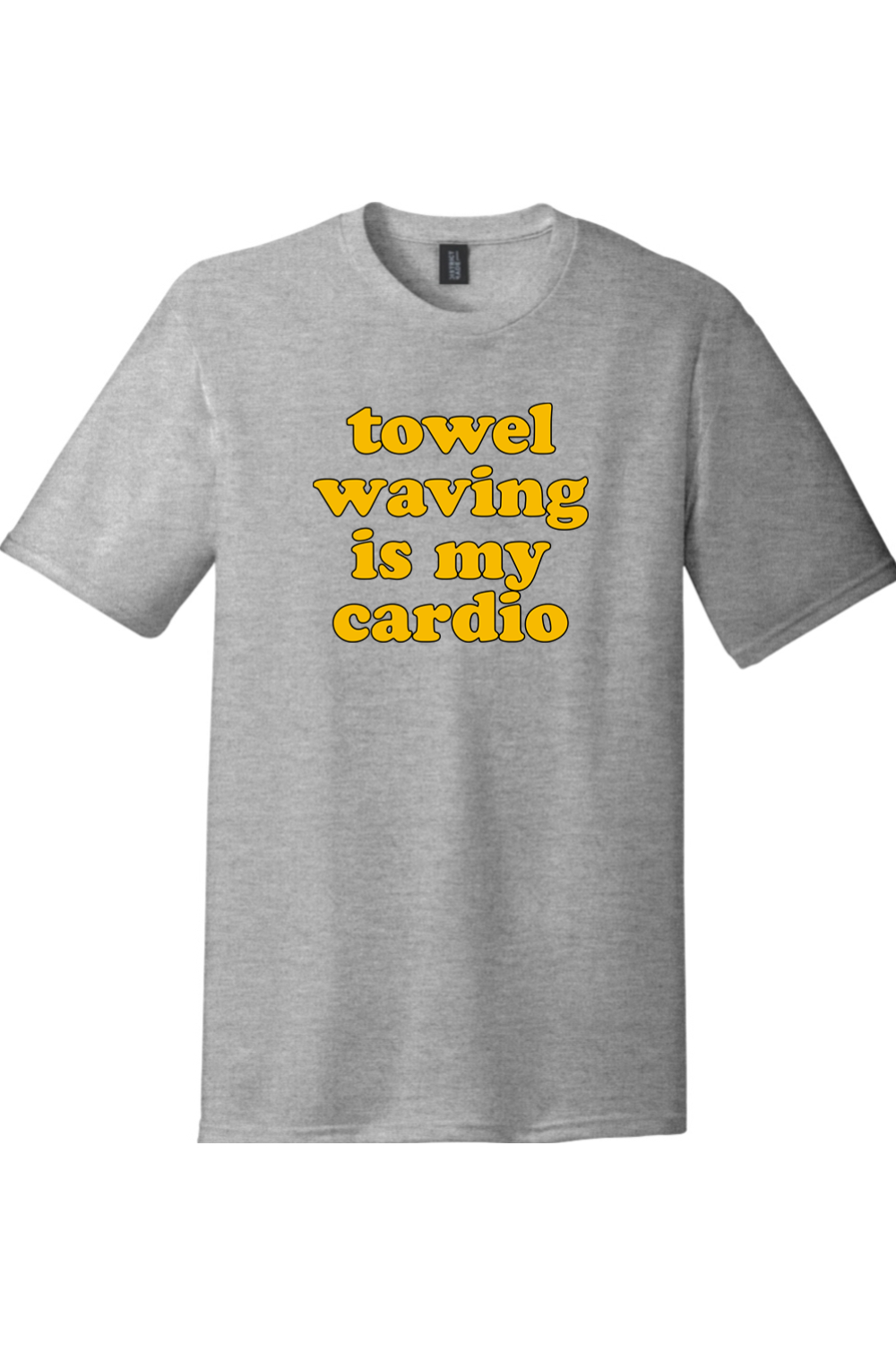 Towel Waving in My Cardio - Tribend Tee