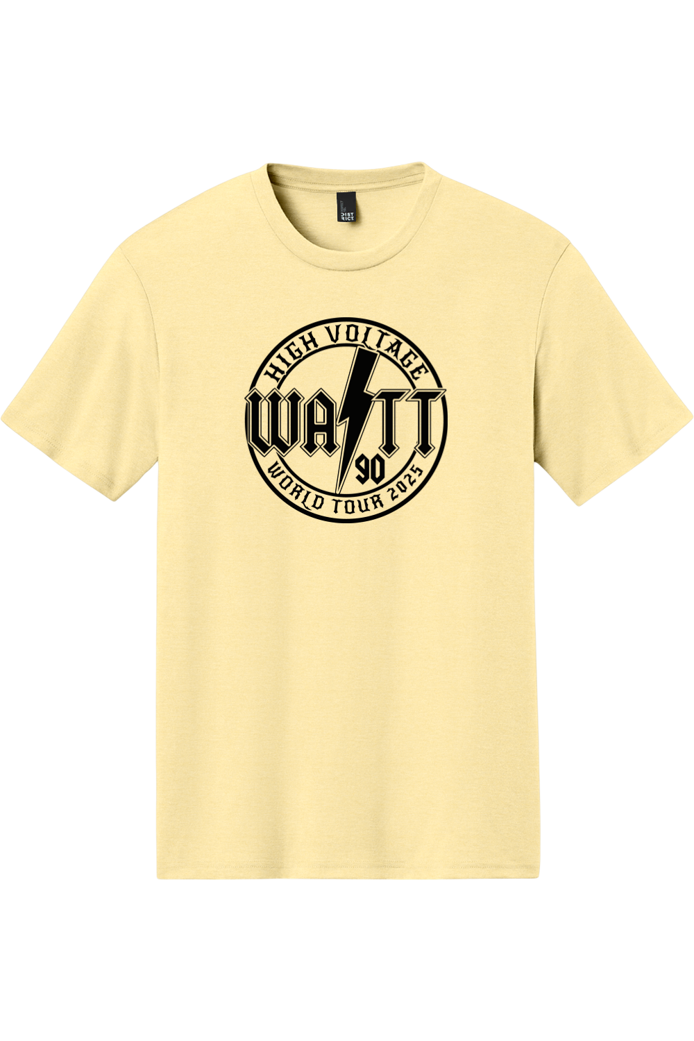 Watt - High Voltage - World Tour 2025 - Triblend Tee - Yinzylvania