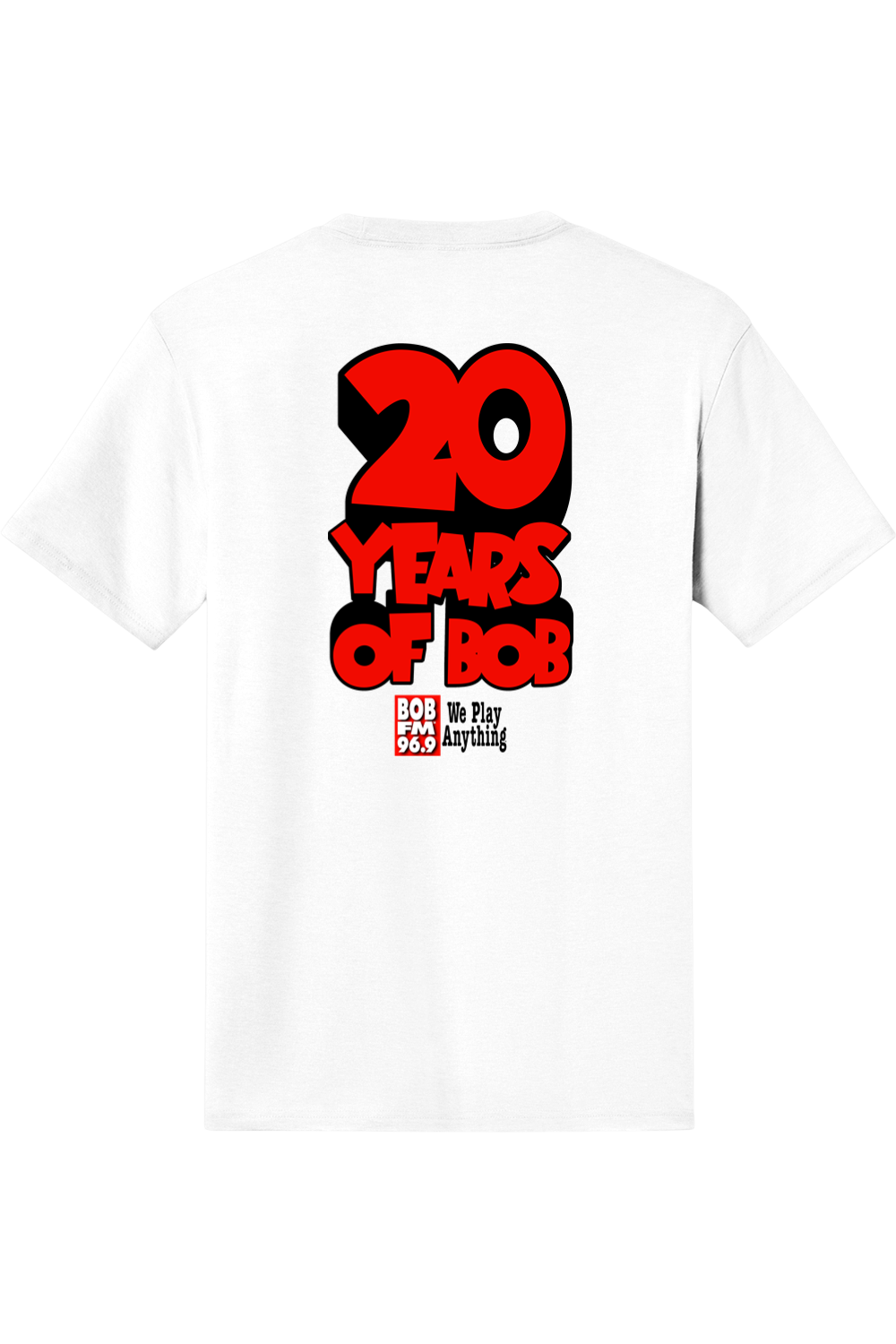 BOB-FM - 20 Years of Bob - Triblend Tee