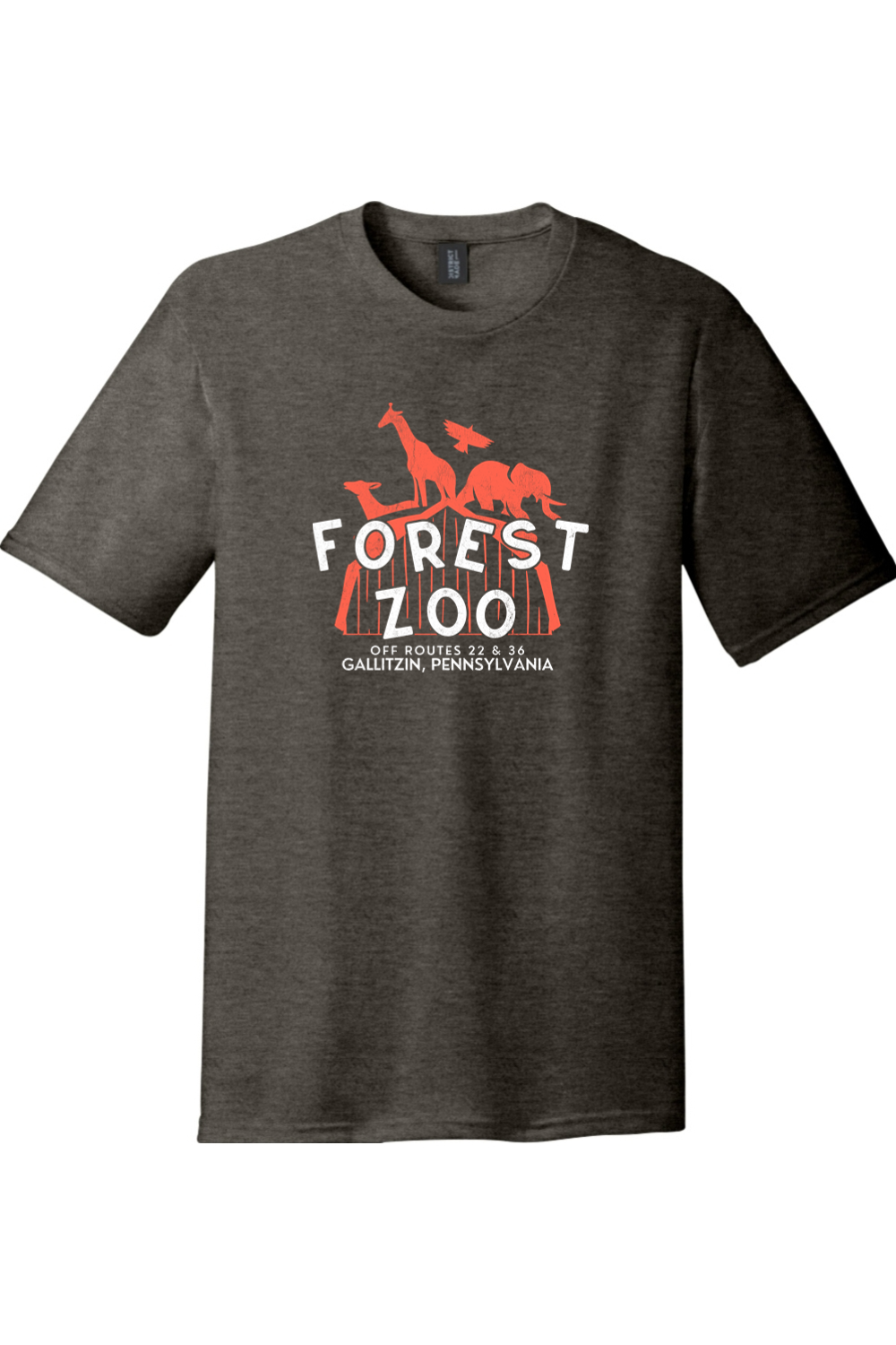 Forest Zoo - Gallitzin, PA - Triblend Tee - Yinzylvania