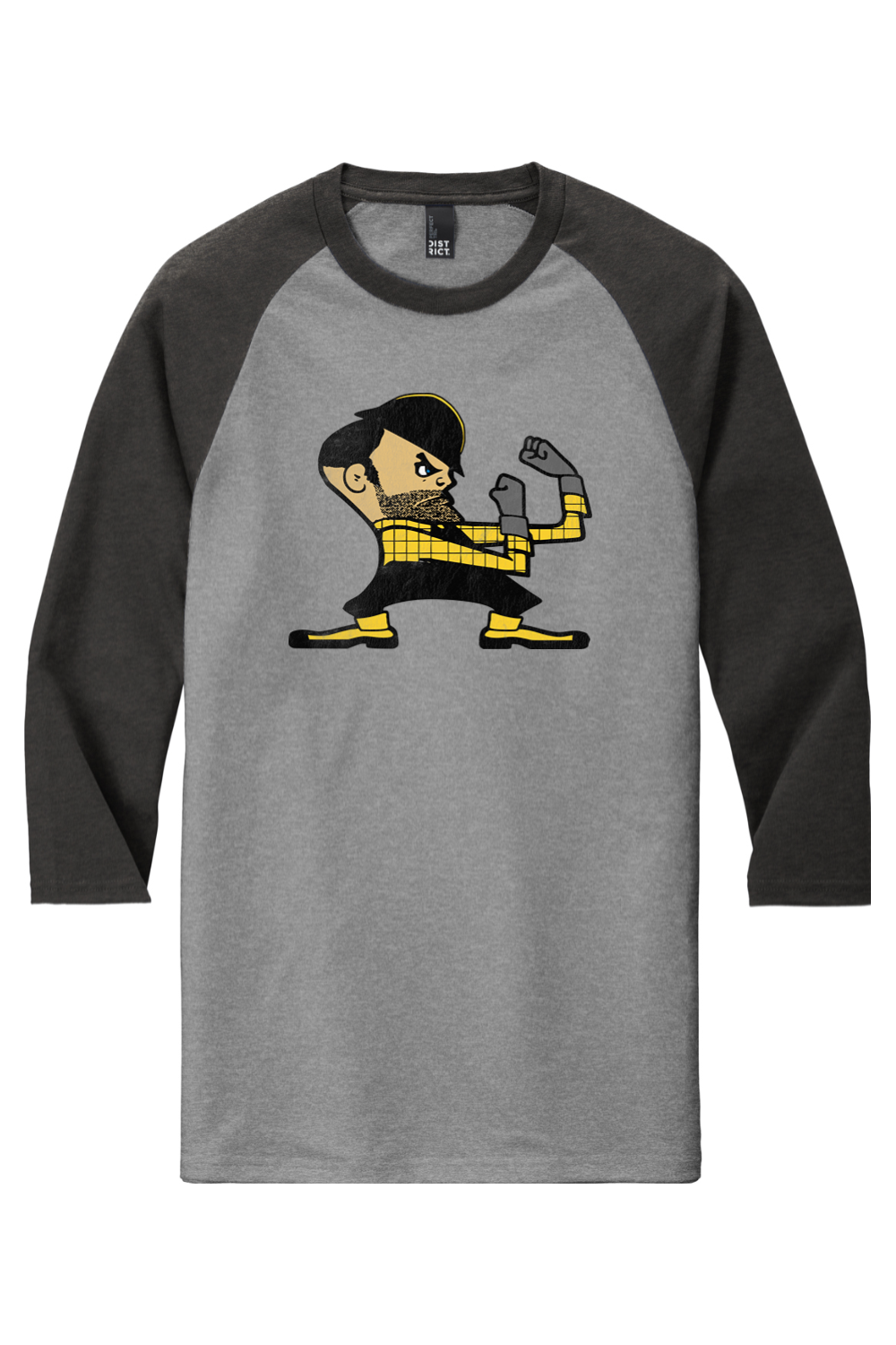Fighting McBeam - Triblend Raglan Tee - Yinzylvania