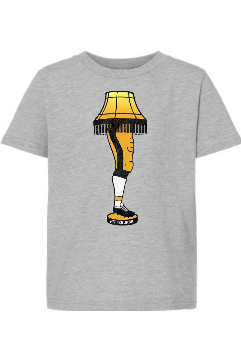 Pittsburgh Football Leg Lamp - Kids Tee - Yinzylvania