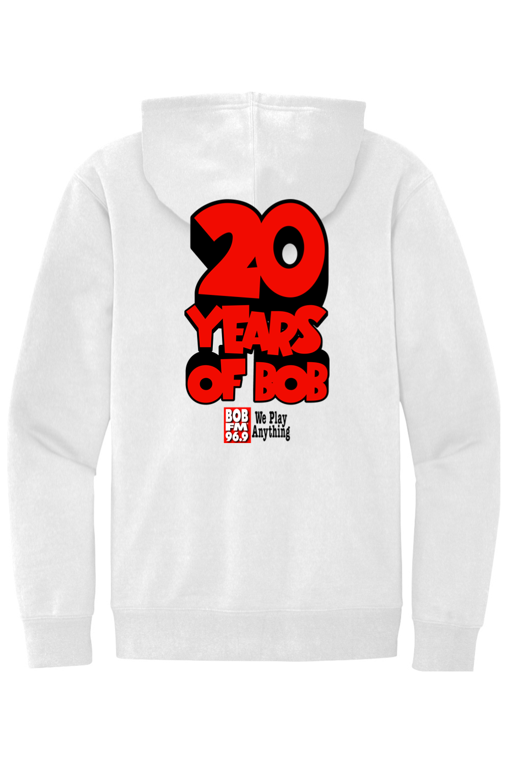 BOB-FM - 20 Years of Bob - Fleece Hoodie