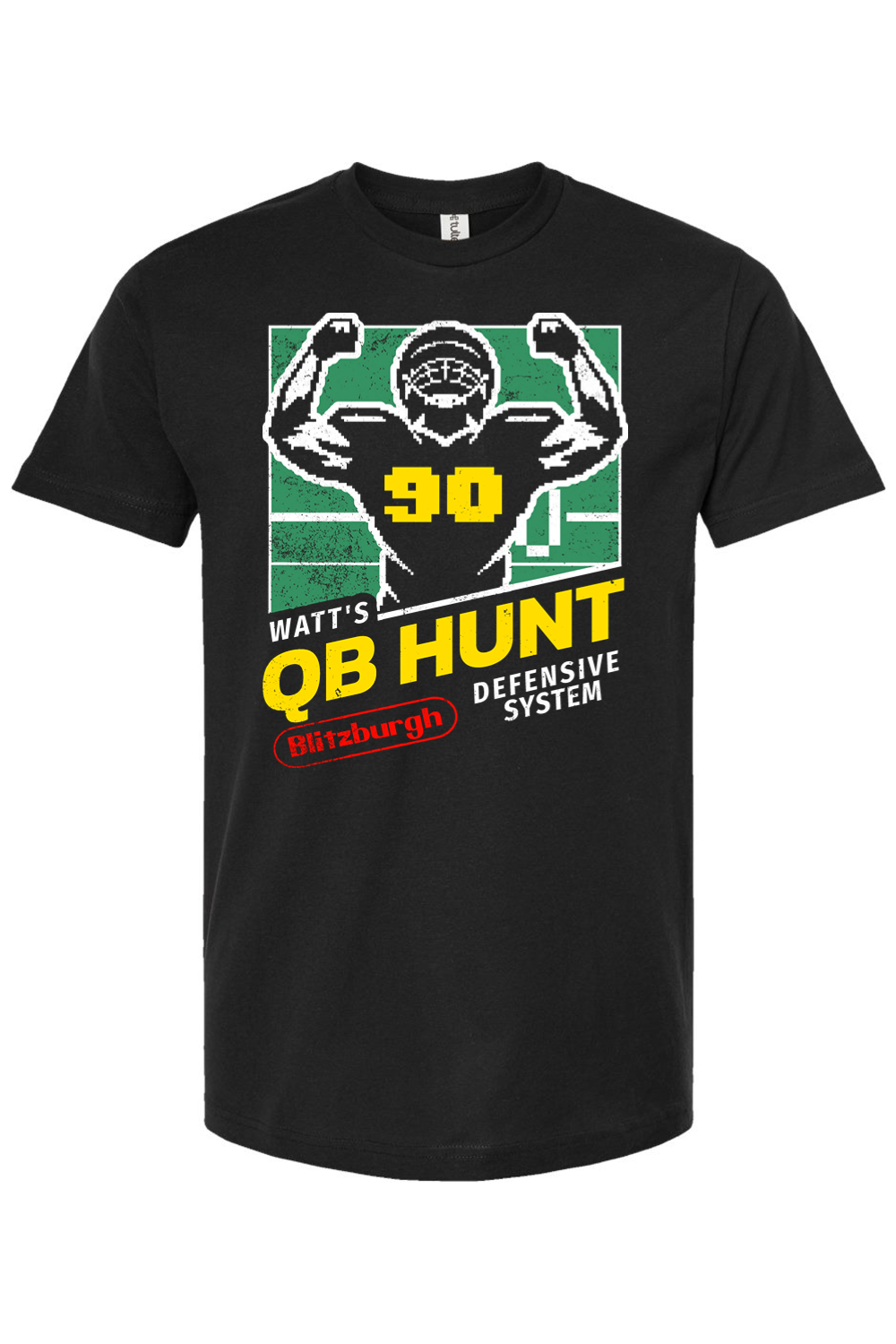 Watt's QB Hunt Retro Game Art - Yinzylvania